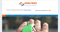 Desktop Screenshot of amandaonline.com